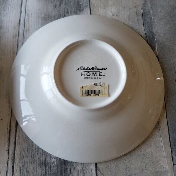 Eddie Bauer (set of 2) Ceramic Starfish Appetizer/Salad/Dessert Plates - Picture 2 of 4